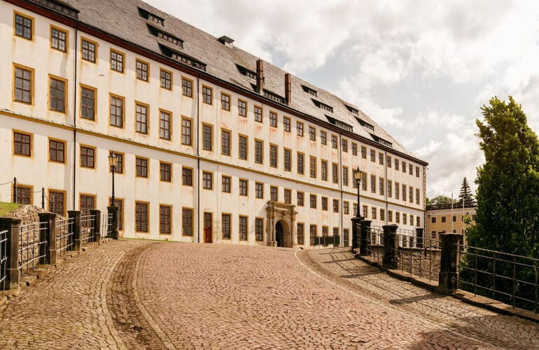 Gotha, Schloss Friedenstein, Schlossrampe © Marcus Glahn