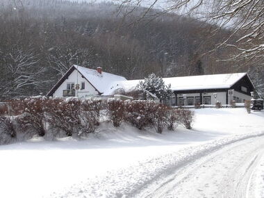 Winter and der Marienglashöhle