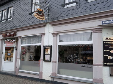 Aussenansicht Stadtcafe Friedrichroda