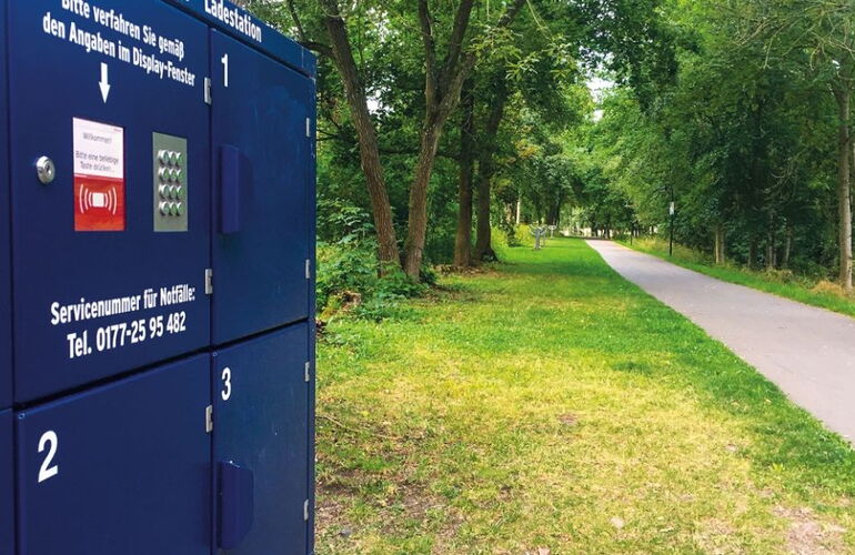 E-Bike-Ladestation ? Georgenthal © Franziska Platz