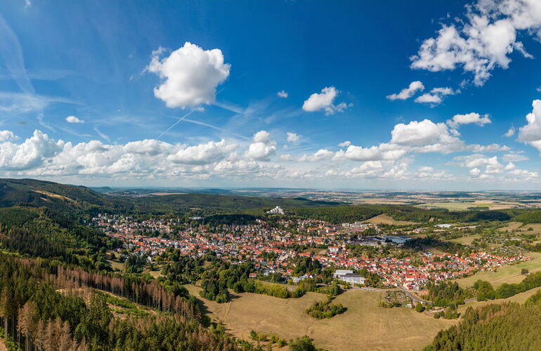 Friedrichroda - Panoramaaufnahme