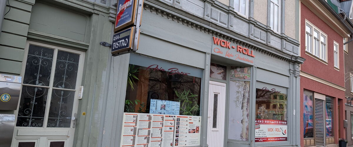 Aussenansicht Asia Restaurant in Friedrichroda