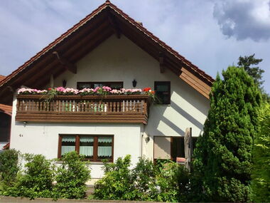 Außenansicht der Ferienwohnung Frommann