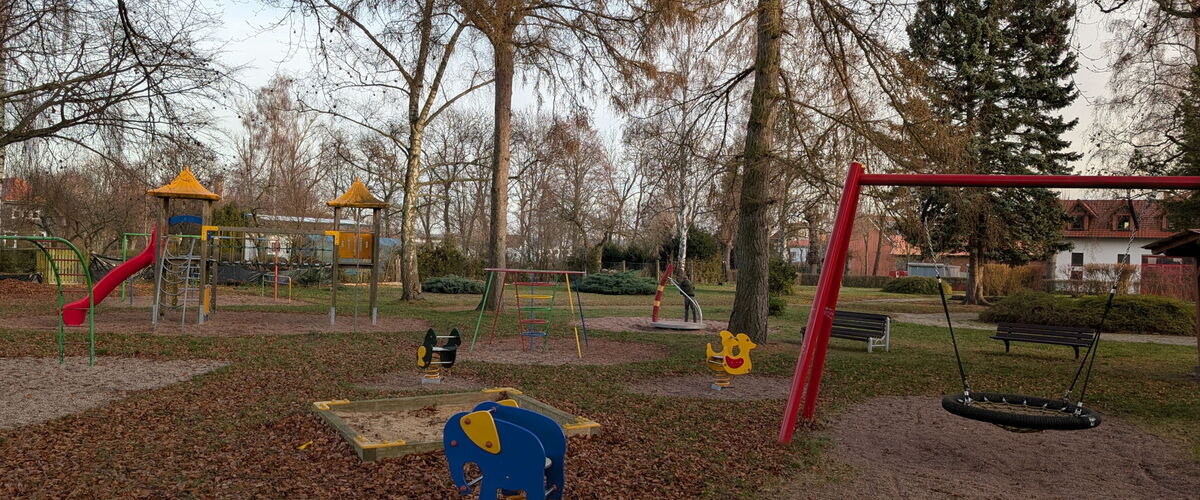 Spielplatz im Ortsteil Ernstroda